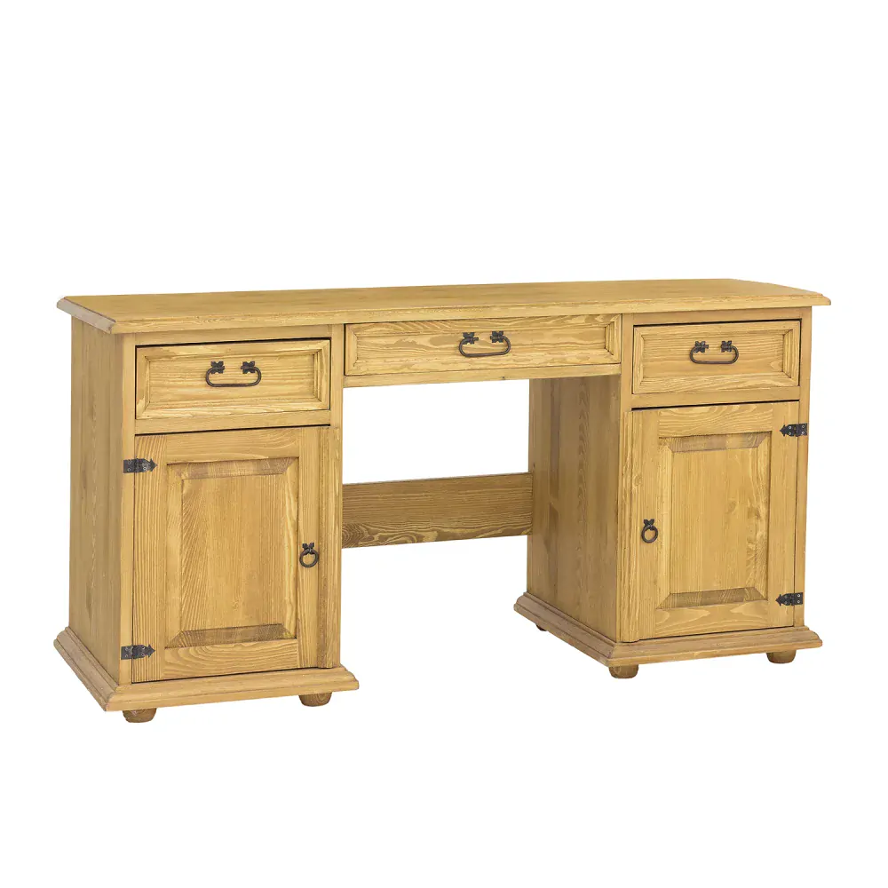 Drewmax BR705 psací stůl masiv borovice rustikal