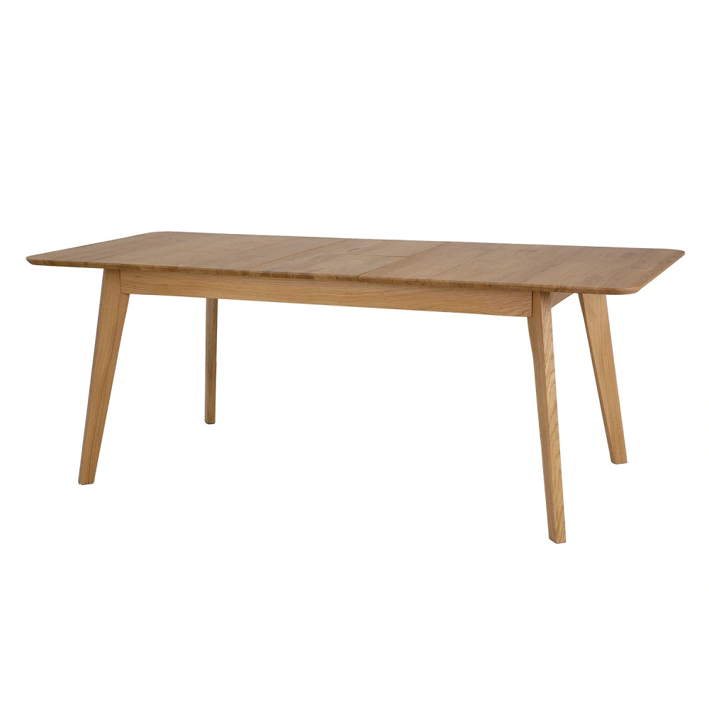 Drewmax ST306 120 dřevěný rozkládací jídelní stůl masiv dub