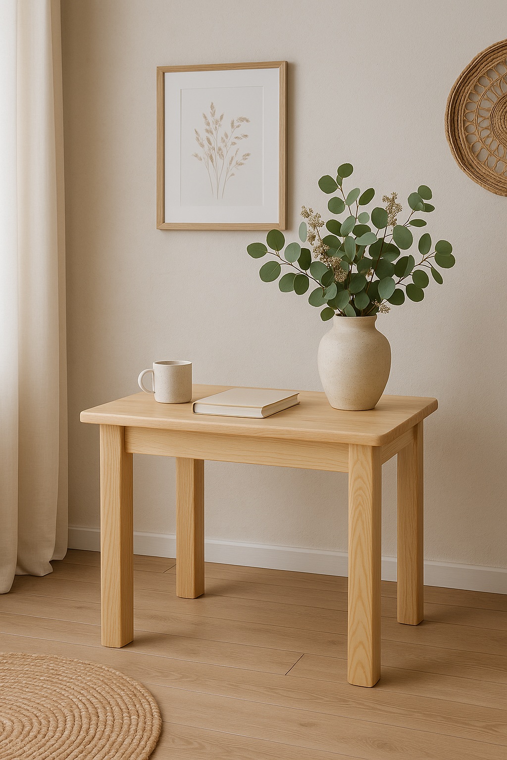 Drewmax ST104 80x50 cm jídelní stůl  masiv borovice