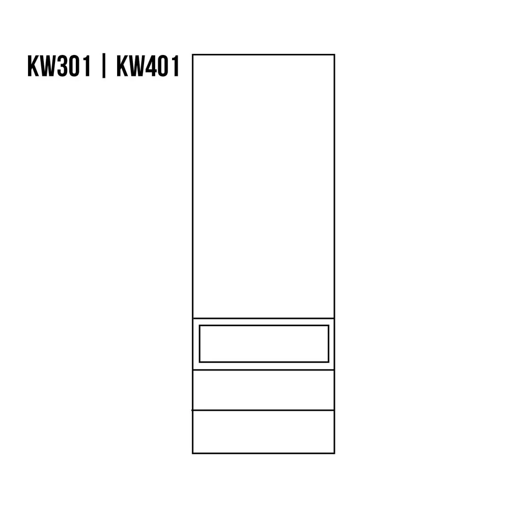 Drewmax KW401 dřevěná vitrína prosklená masiv buk 