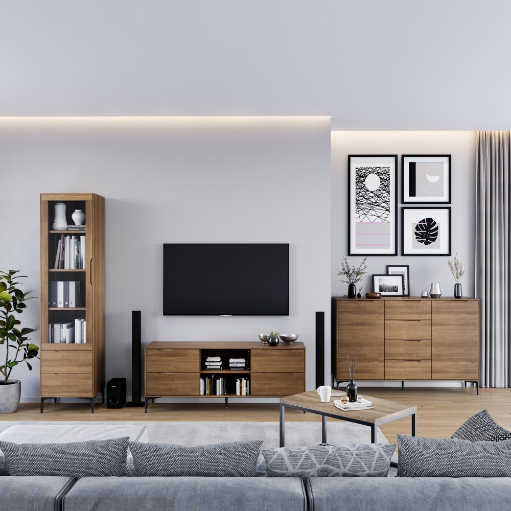 Drewmax ST171 100 dřevěný konferenční stůl masiv buk 