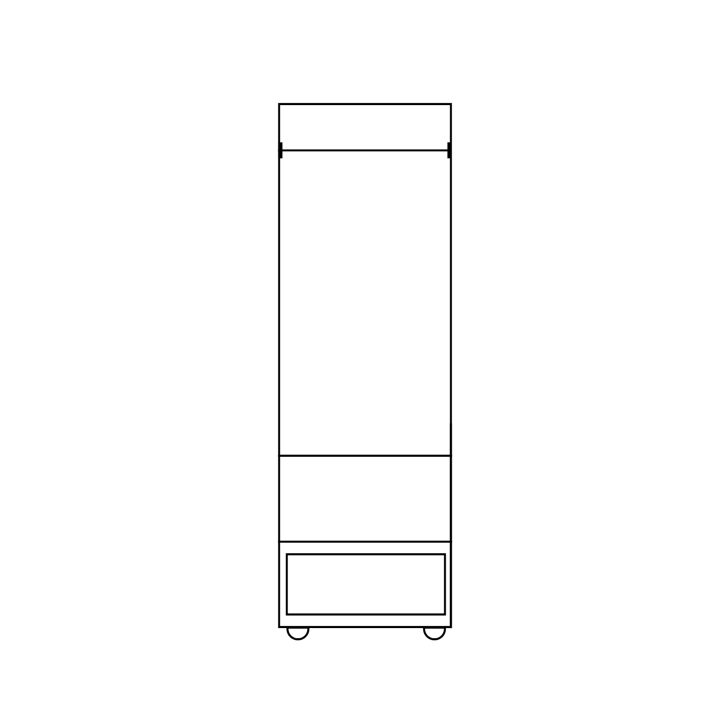 Drewmax SF807 skříň šatní masiv borovice rustikal