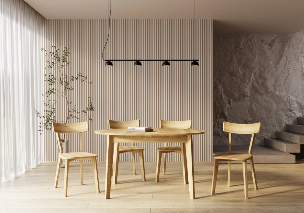 Drewmax KT300 LITE jídelní židle dub