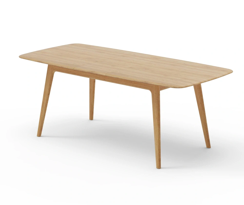 Drewmax ST307 160 dřevěný jídelní rozkládací stůl masiv dub