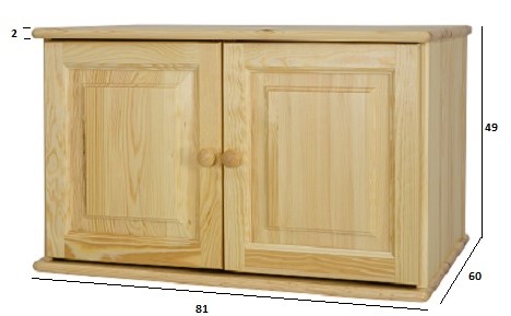 Drewmax SF143 skříň nástavba masiv borovice