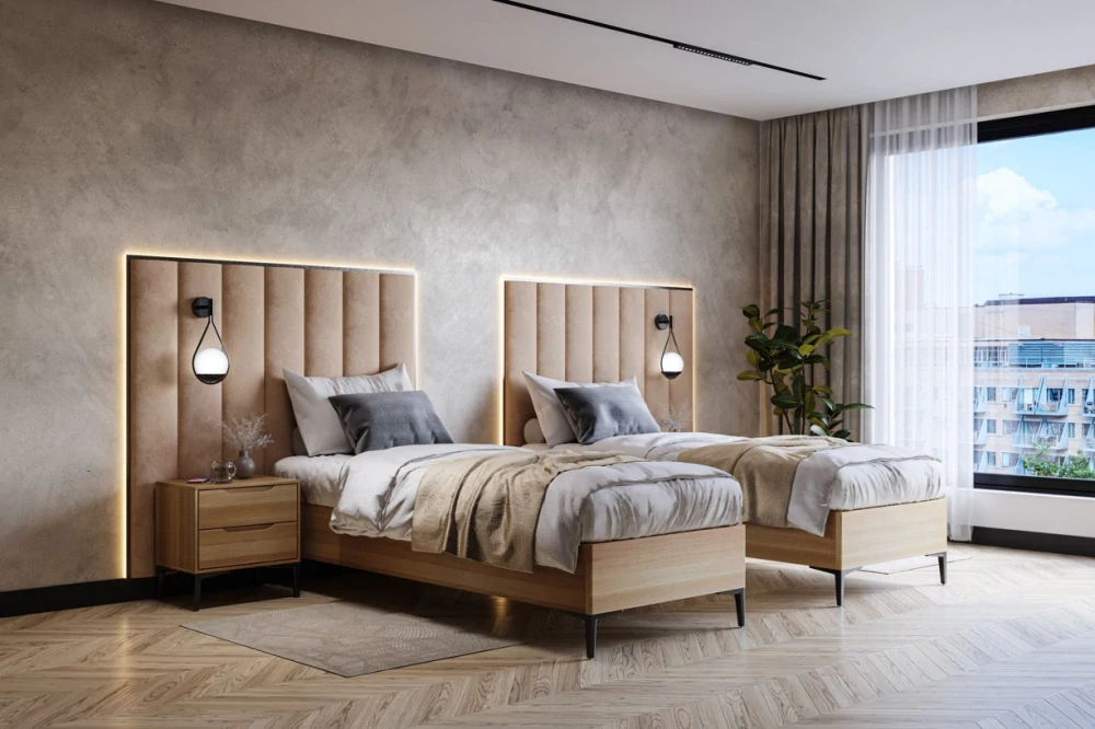 Drewmax KT245 dřevěná taburetka masiv buk