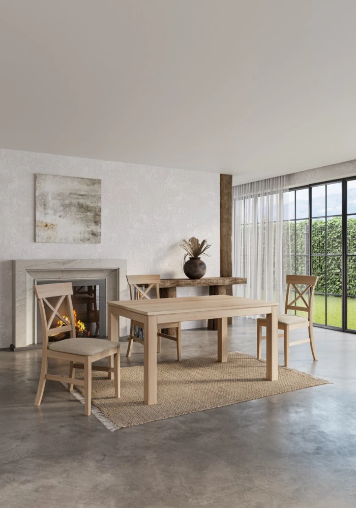 Drewmax KT379 dřevěná židle masiv dub