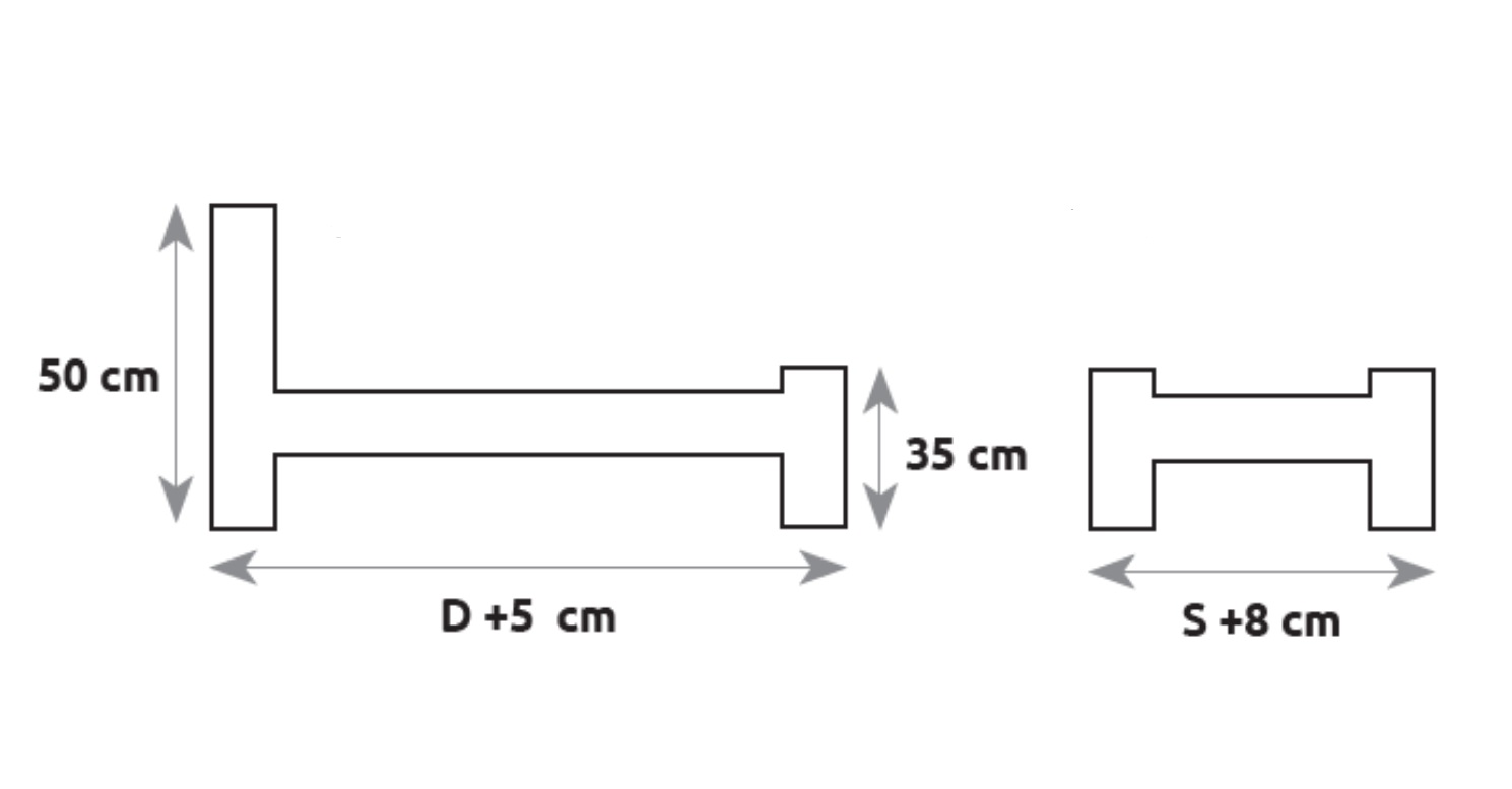 Drewmax LK099 140x200 cm - Dřevěná postel masiv dvojlůžko
