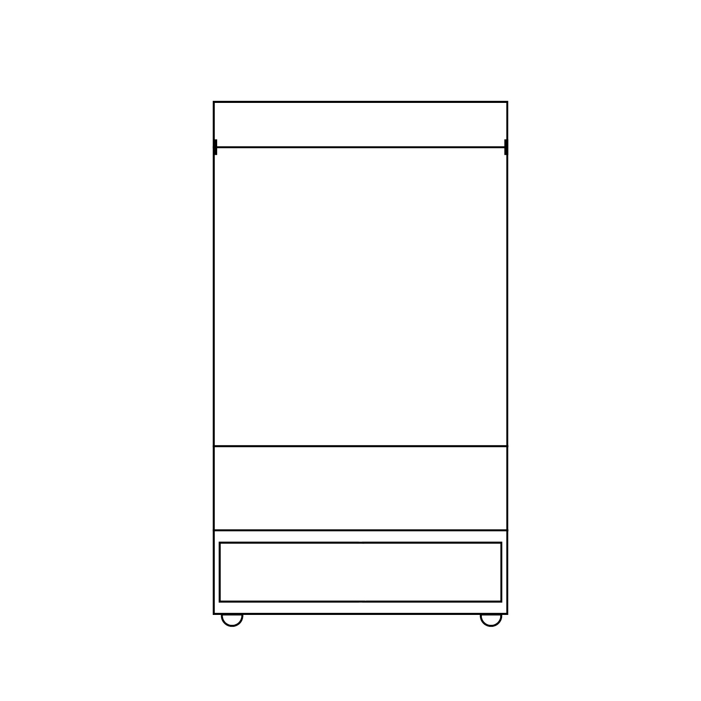 Drewmax SF808 skříň šatní masiv borovice rustikal