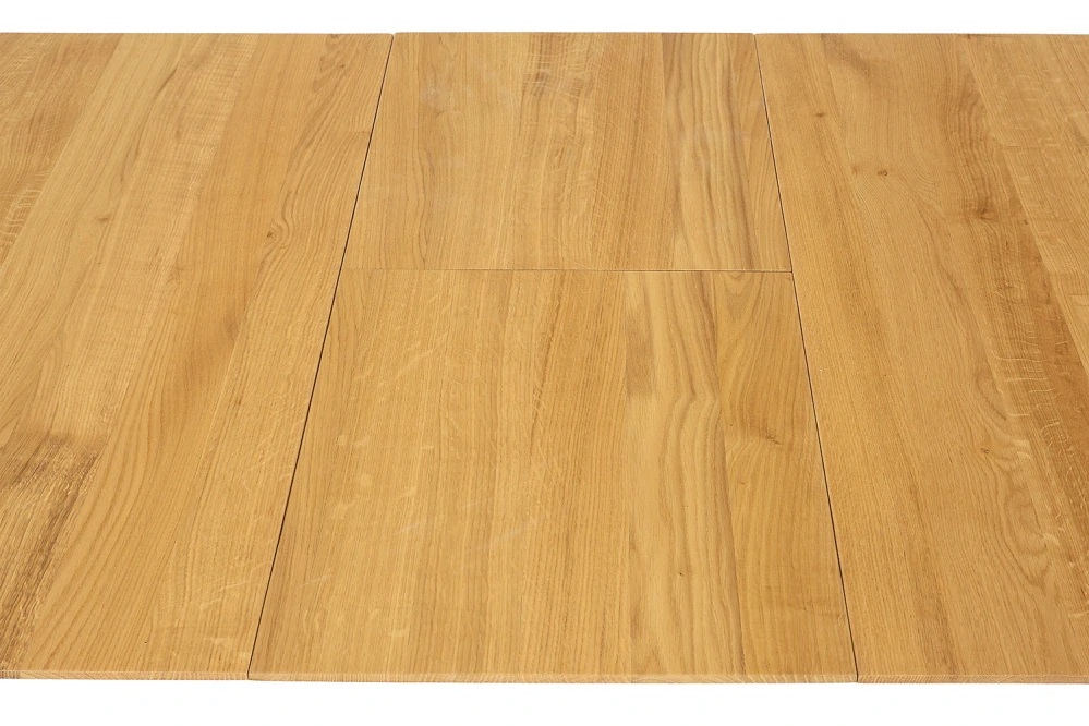 Drewmax ST306 120 dřevěný rozkládací jídelní stůl masiv dub