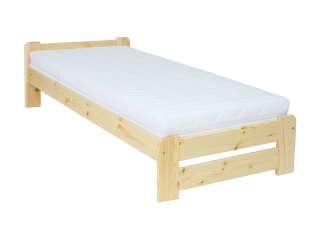 Drewmax LK099 90x200 cm - Dřevěná postel masiv jednolůžko