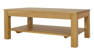 Drewmax ST310 120 dřevěný konferenční stůl masiv dub 