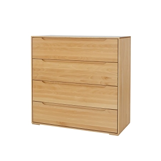 Drewmax KD424 dřevěná komoda masiv buk 