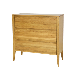 Drewmax KD337 dřevěná komoda masiv dub