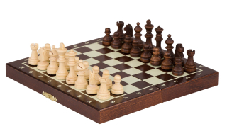 Drewmax GD374 dřevěné magnetické šachy