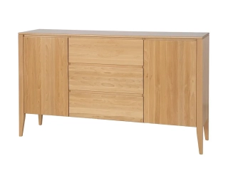 Drewmax KD430 dřevěná komoda masiv buk 