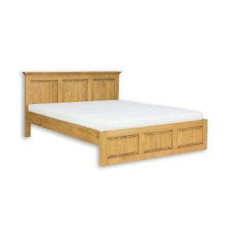Drewmax LK702 - Dřevěná postel masiv rustikal 90 cm