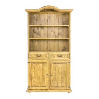 Drewmax RG804 regálová skříň masiv borovice rustikal