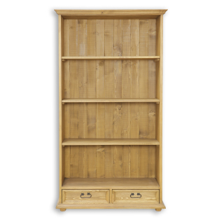 Drewmax RG802 regálová skříň masiv borovice rustikal
